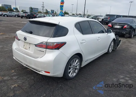 2013 Lexus Ct 200H z USA, uszkodzony, nr VIN JTHKD5BH9D2165891